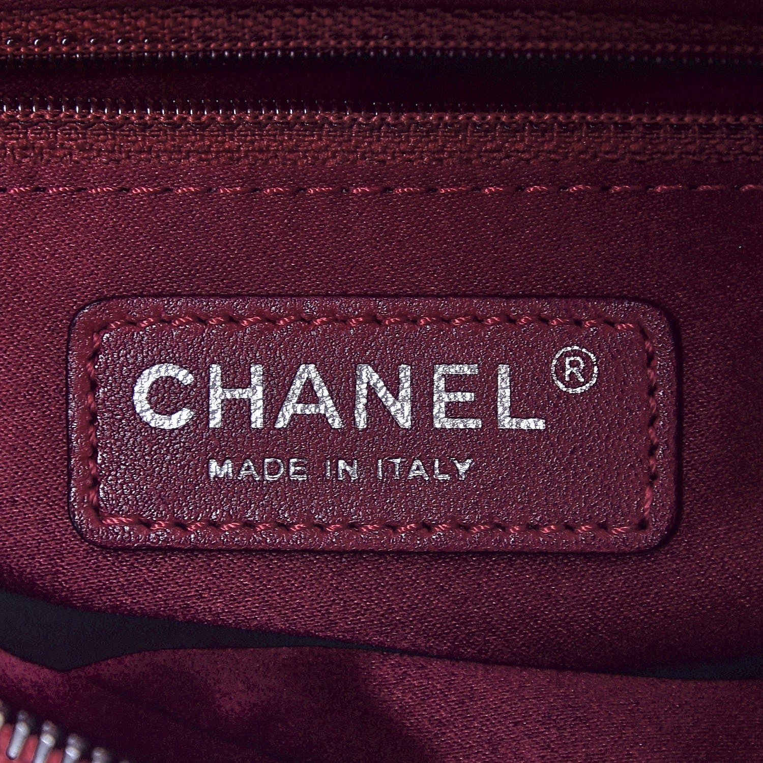 Chanel Lambskin Quilted Citizen Zip Large Flap Dark Red 5 of 6
