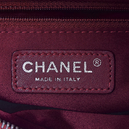 Chanel Lambskin Quilted Citizen Zip Large Flap Dark Red 5 of 6