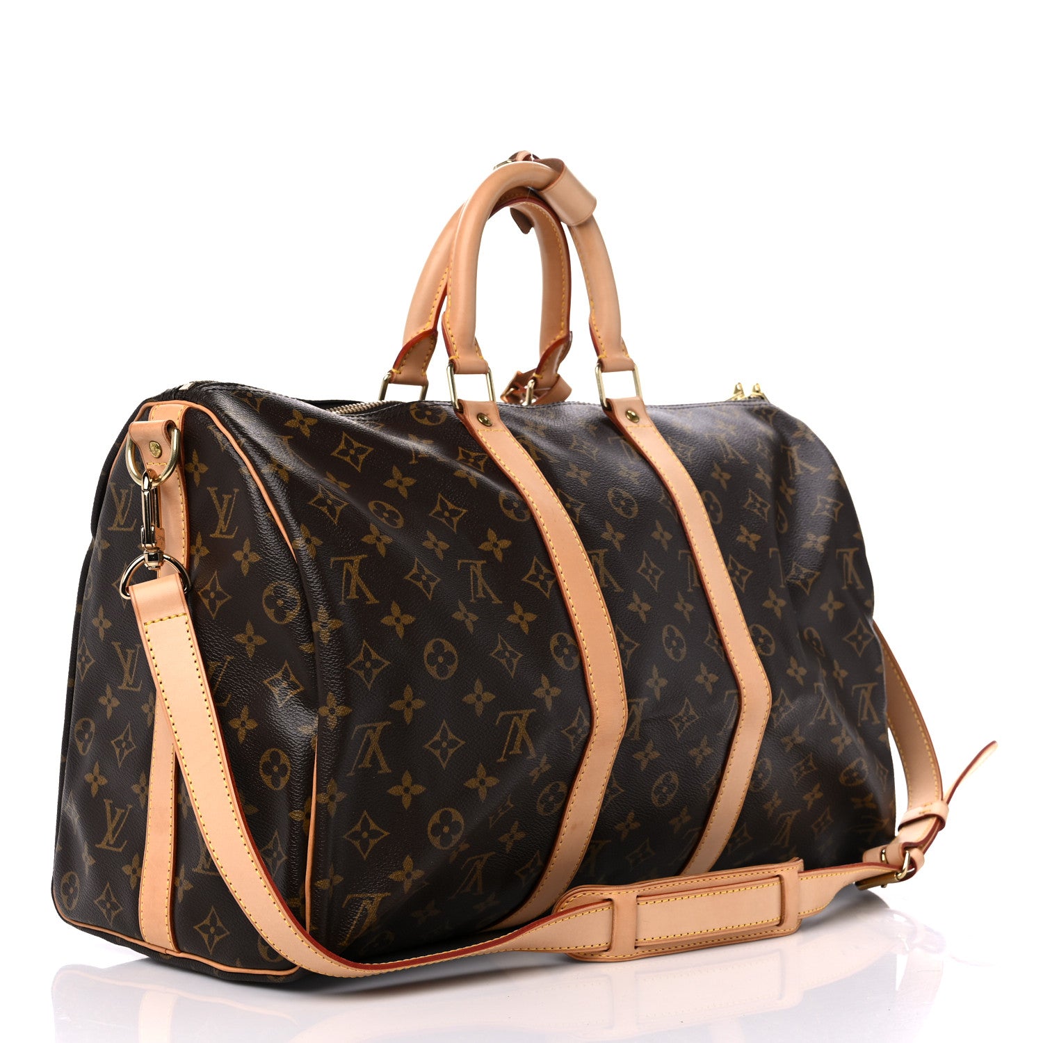 Louis Vuitton Monogram Keepall Bandouliere 45 2 of 18