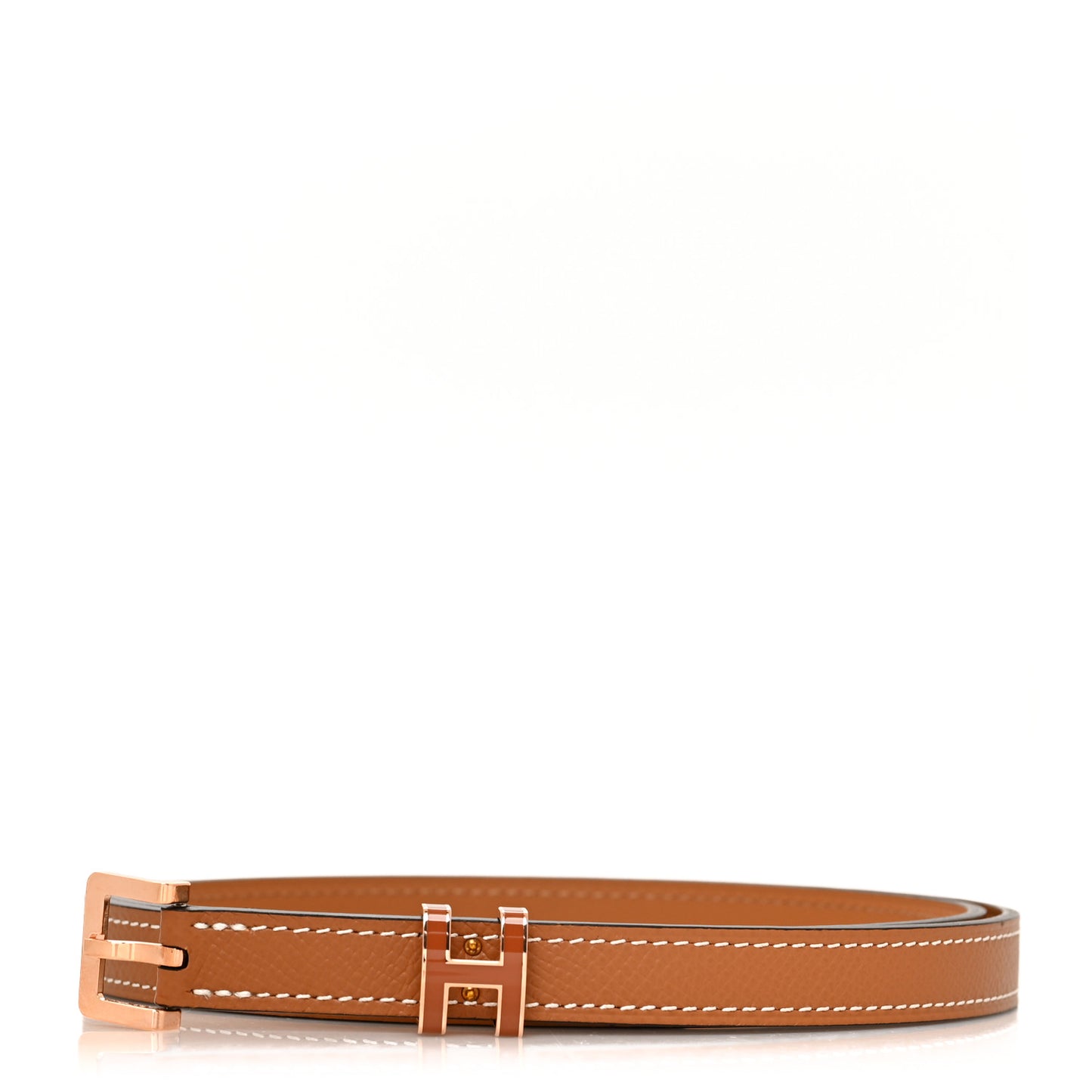 Epsom 15mm Pop H Belt 85 Gold