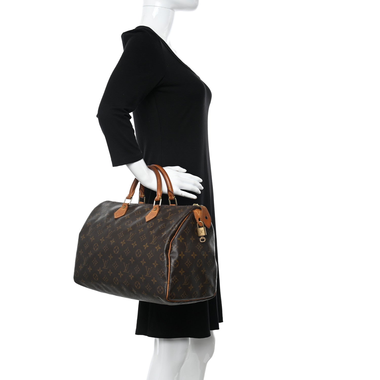 Louis Vuitton Monogram Speedy 35 2 of 16