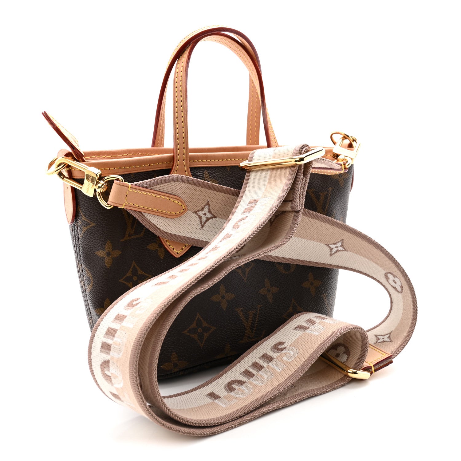 Louis Vuitton Monogram Neverfull BB Beige 4 of 10