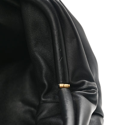 Bottega Veneta Smooth Butter Calf The Pouch Oversized Clutch Black 8 of 8