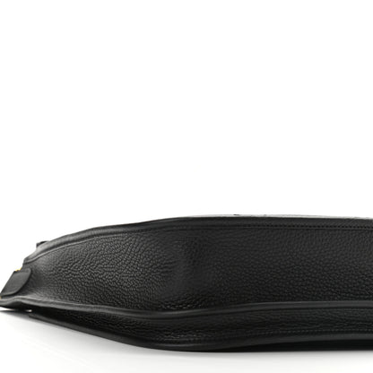 Hermes Taurillon Clemence Evelyne III PM Black 9 of 10