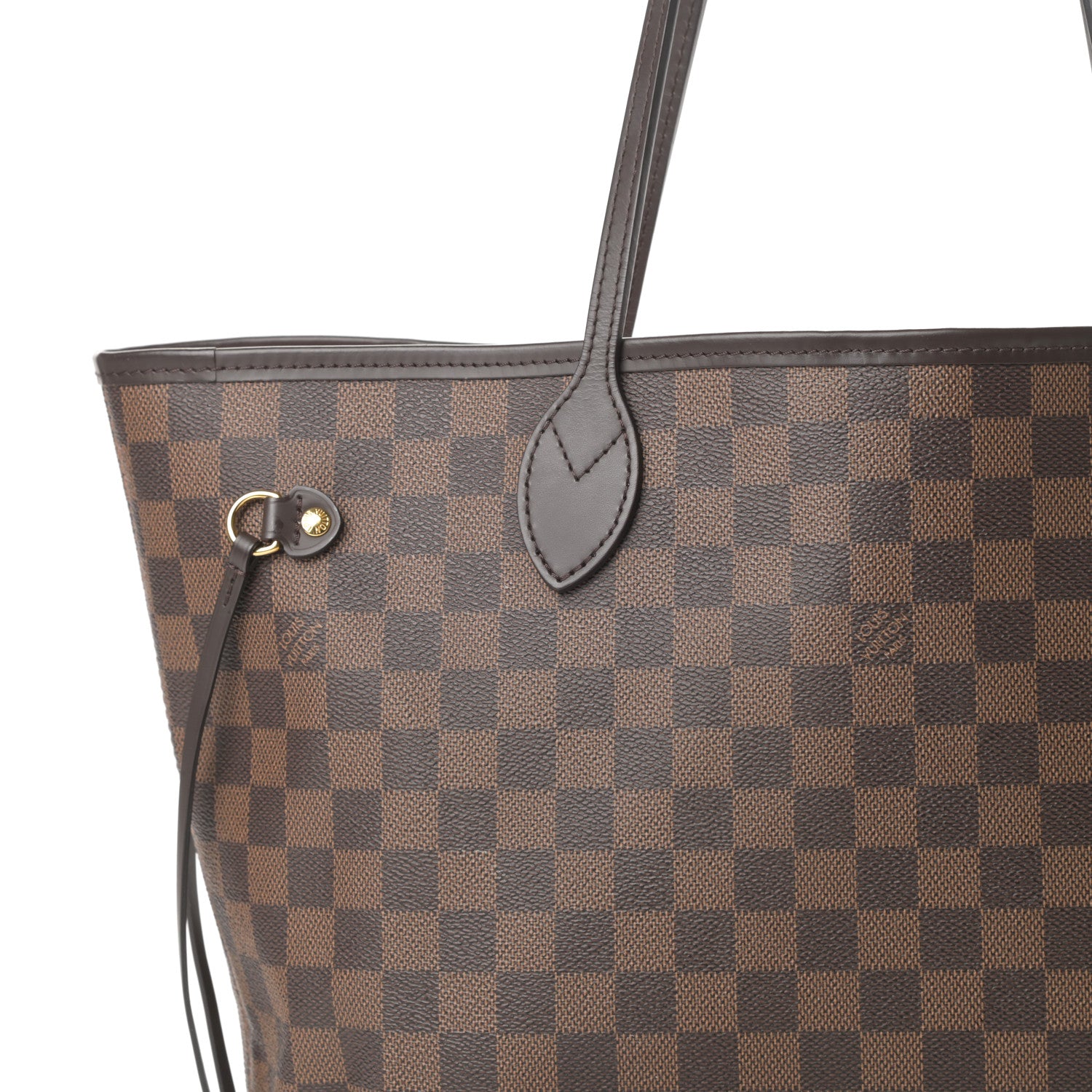 Louis Vuitton Damier Ebene Neo Neverfull MM Rose Ballerine 9 of 15