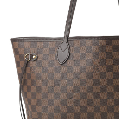 Louis Vuitton Damier Ebene Neo Neverfull MM Rose Ballerine 9 of 15
