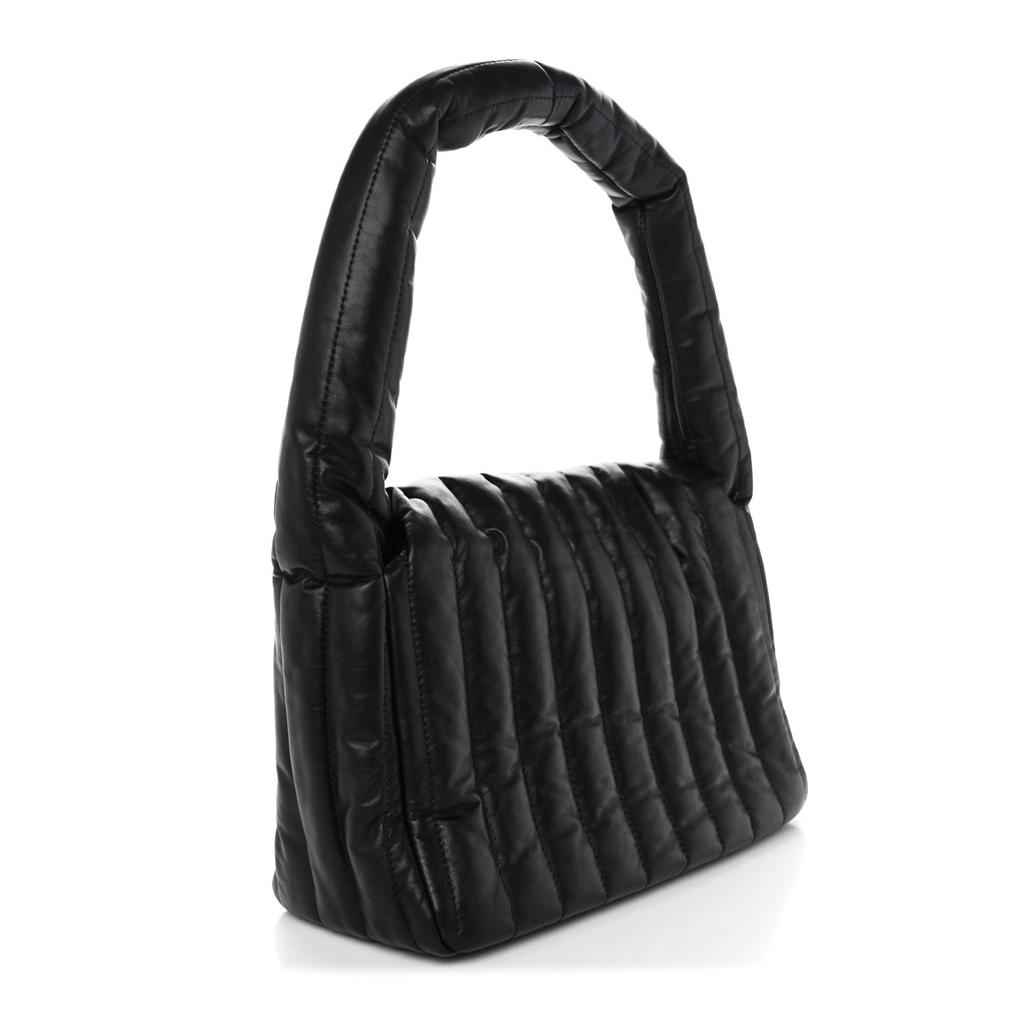 Thin Calfskin Small Monaco Sling Shoulder Bag Black