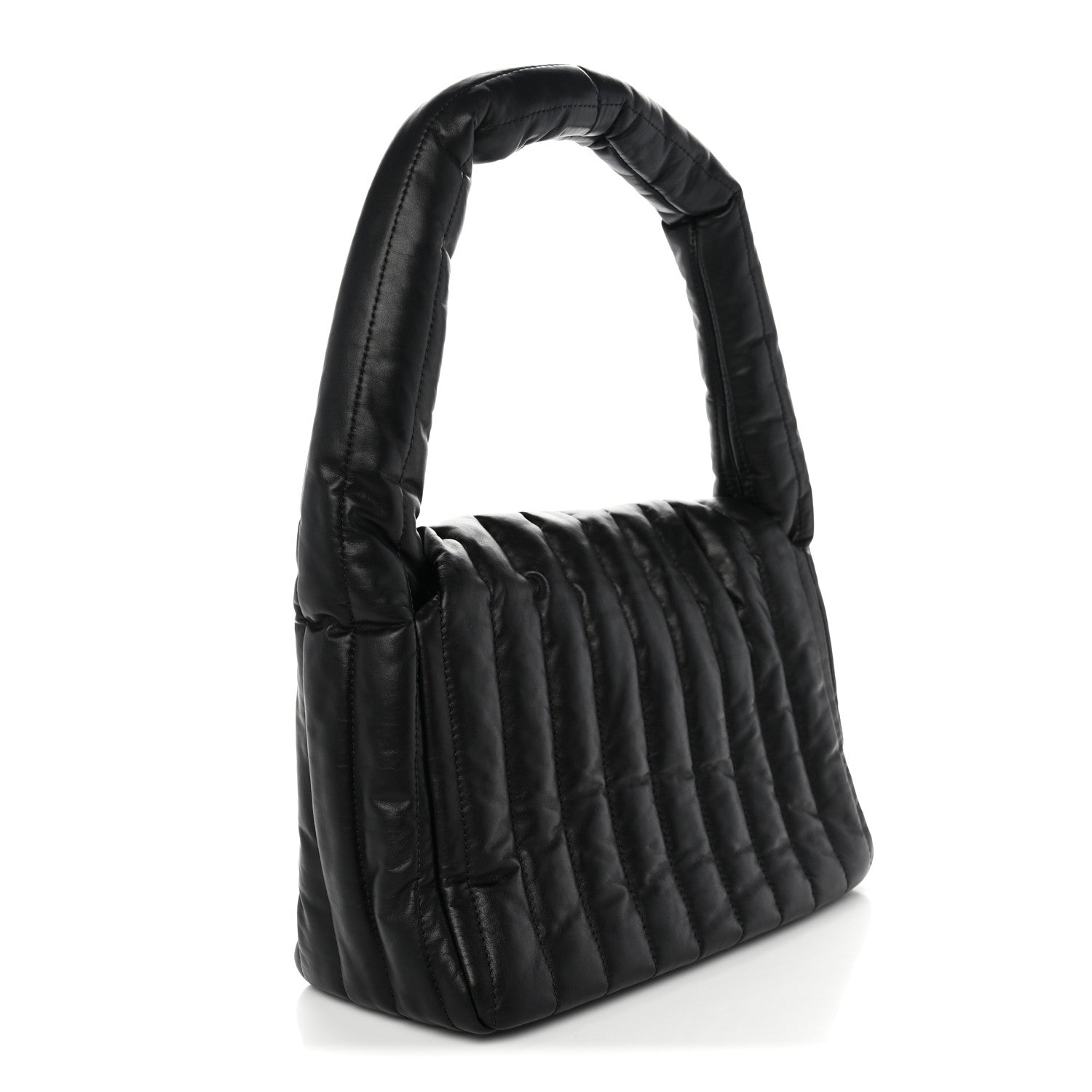 Balenciaga Thin Calfskin Small Monaco Sling Shoulder Bag Black 3 of 10