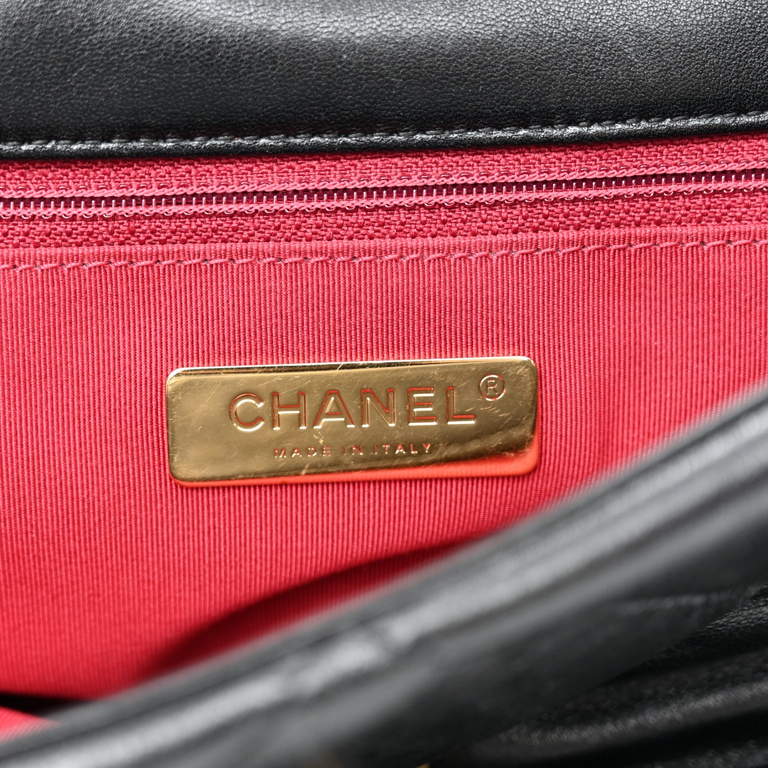 Chanel Lambskin Quilted Large Chanel 19 Flap Black 6 of 11