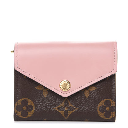 Louis Vuitton Monogram Zoe Wallet Rose Ballerine 1 of 9