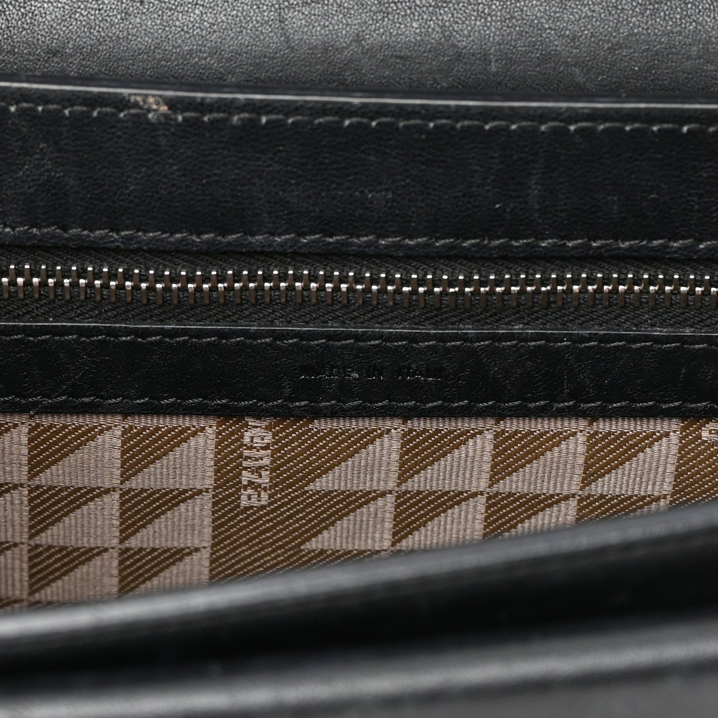 Lambskin Quilted Mini PS11 Classic Shoulder Bag Black