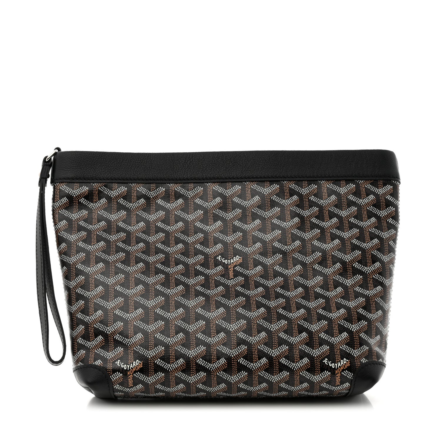 Goyardine Conti Pouch Black
