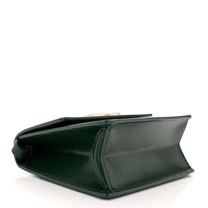 Off-White Calfskin Jitney 0.7 Crossbody Bag Dark Green 4 of 15