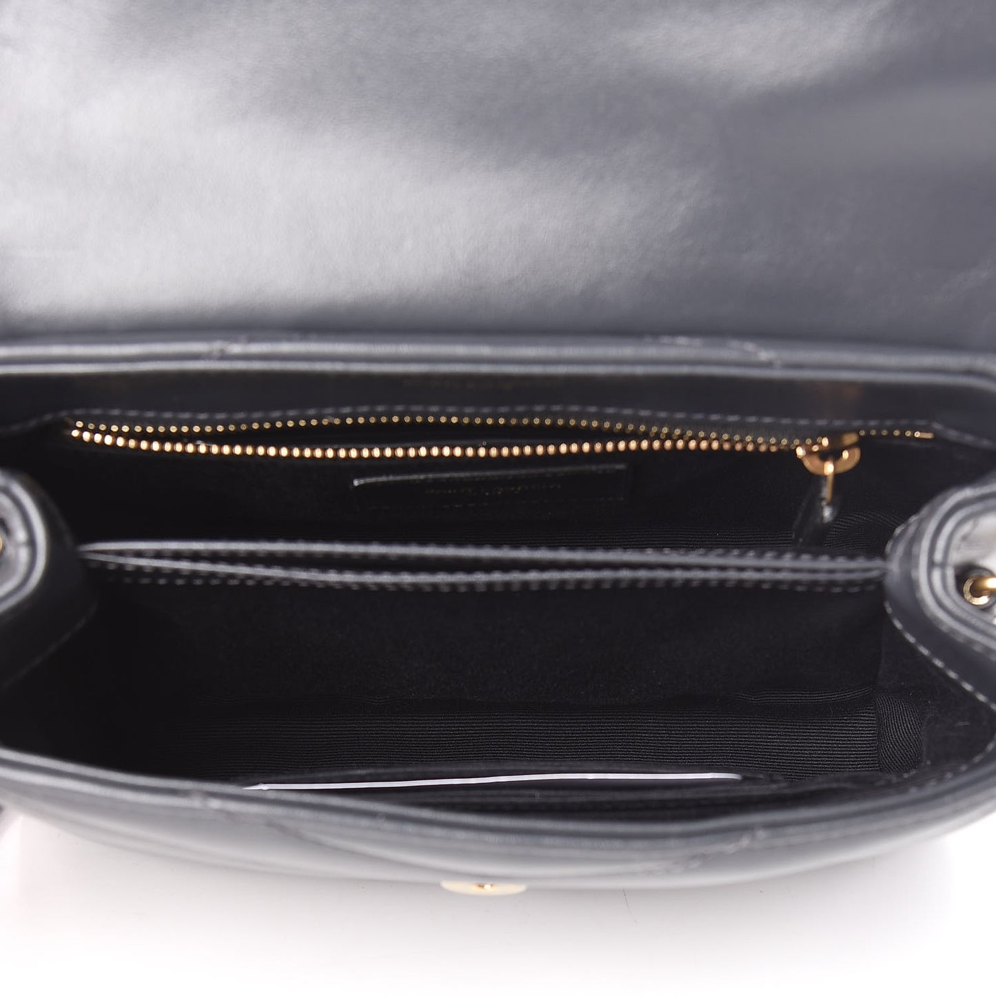 Calfskin Y Quilted Monogram Toy Loulou Crossbody Bag Asphalt