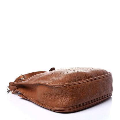 Hermes Taurillon Clemence Evelyne III GM Gold 4 of 10
