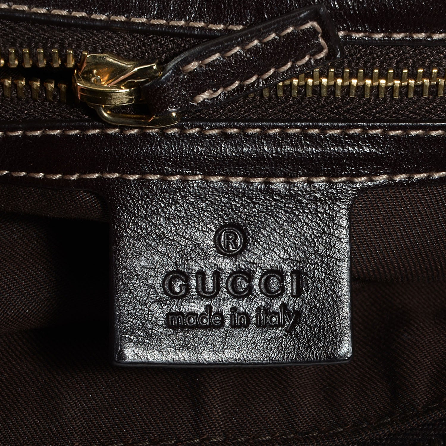 Gucci Monogram Medium Pelham Hobo Brown 6 of 7