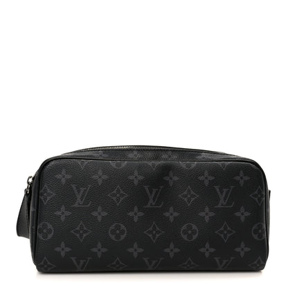 Louis Vuitton Monogram Eclipse Dopp Kit Toilet Pouch 1 of 8