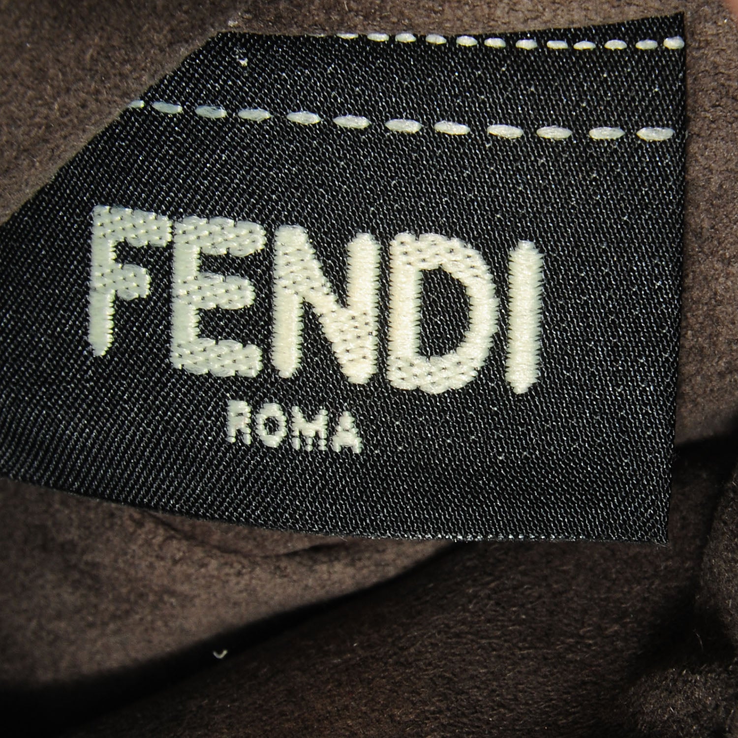 Fendi Shiny Nappa Micro Peekaboo Iconic Satchel Verde Acqua 11 of 12