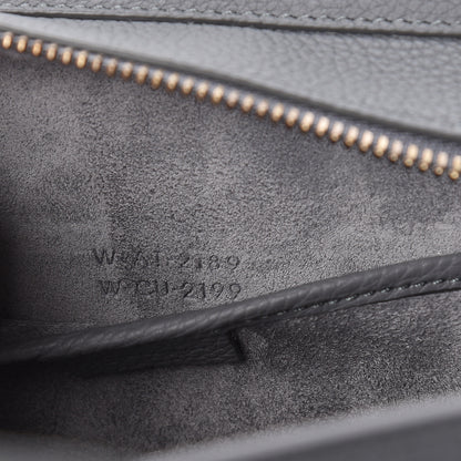 Celine Baby Drummed Calfskin Nano Luggage Kohl 7 of 10