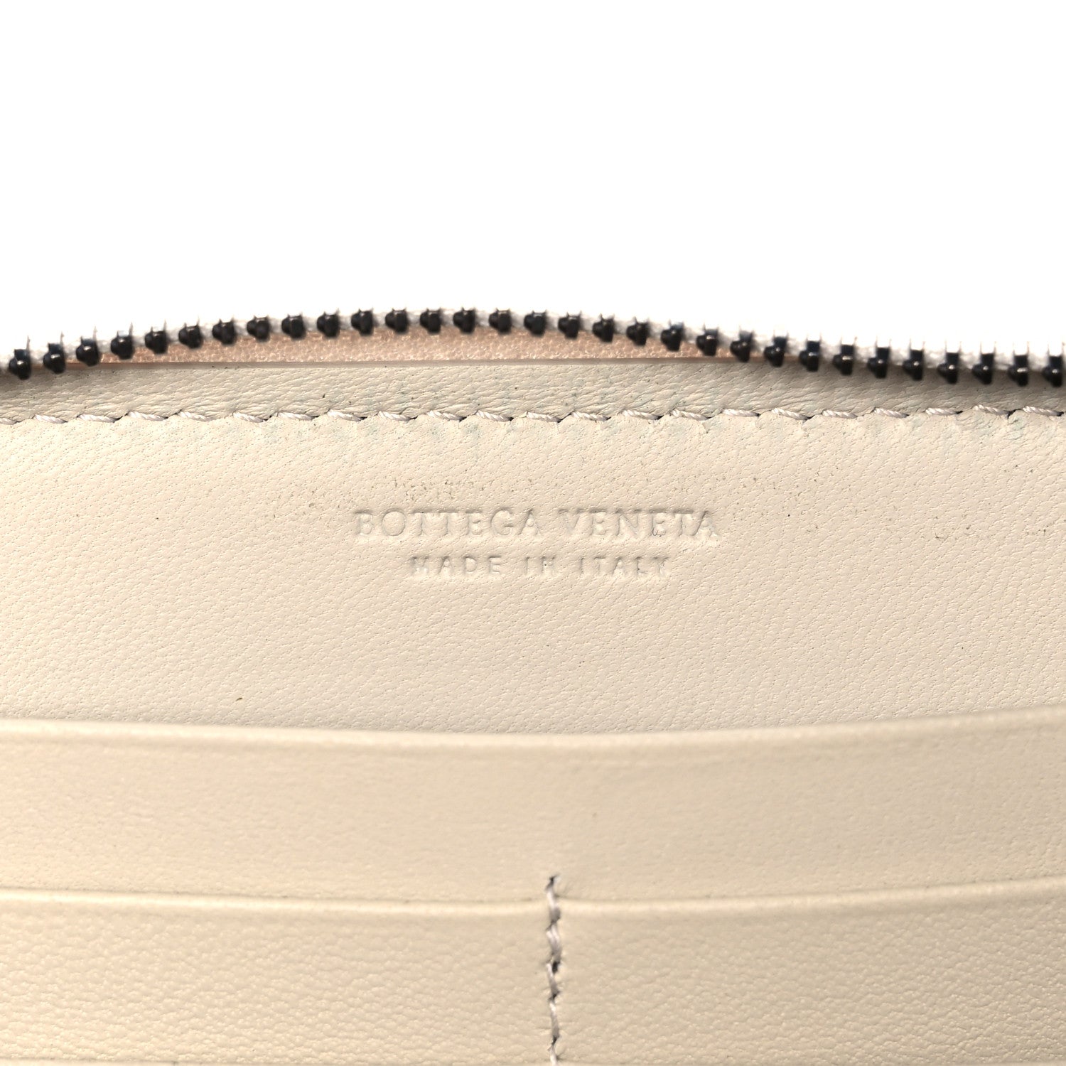 Bottega Veneta Nappa Intrecciato Zip Around Wallet Limo 9 of 13