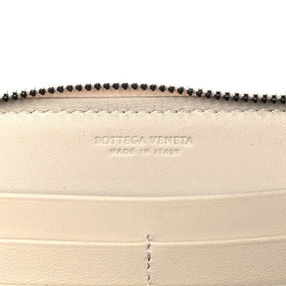 Bottega Veneta Nappa Intrecciato Zip Around Wallet Limo 9 of 13