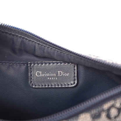 Christian Dior Monogram Shoulder Bag Pochette Blue 6 of 8