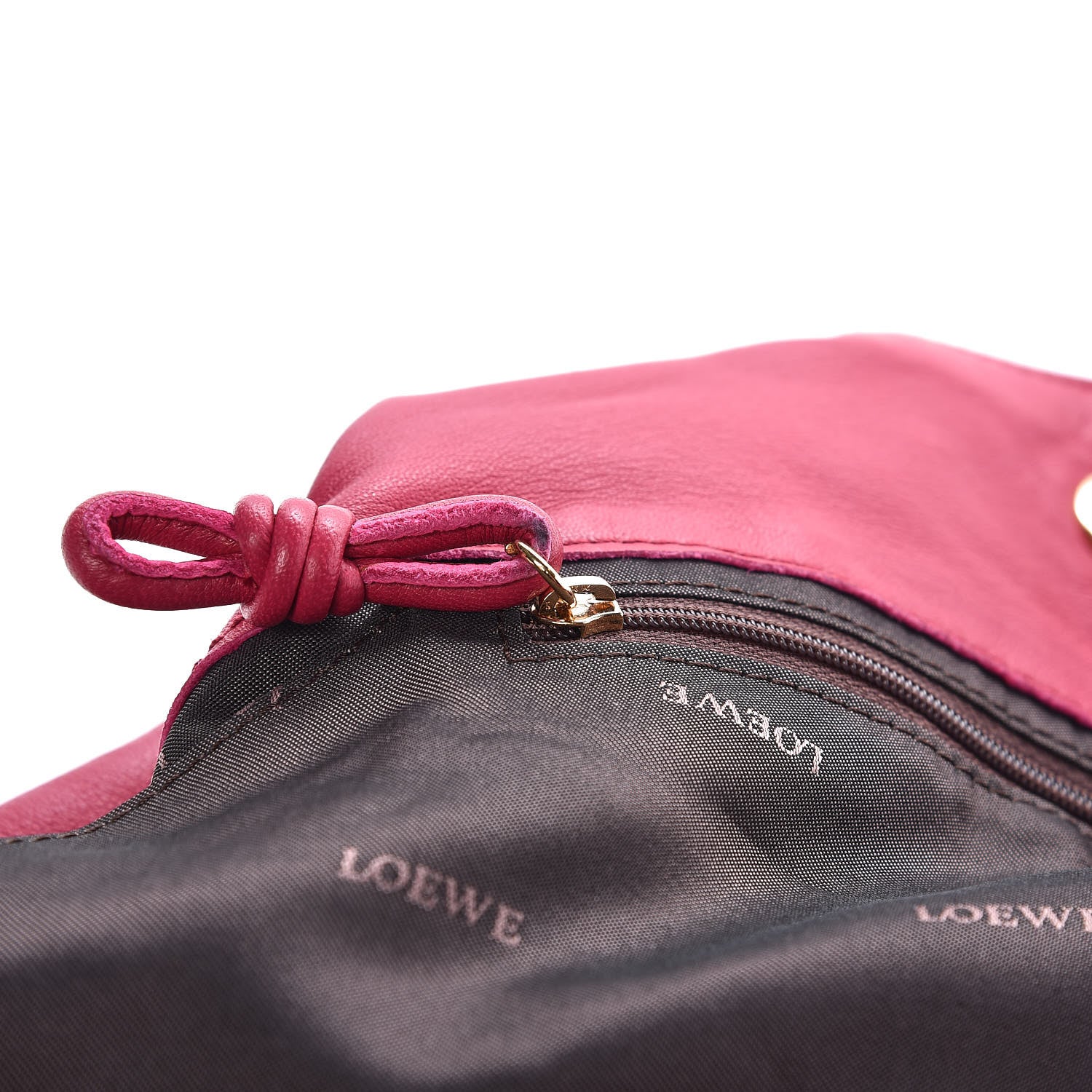 Loewe Nappa Aire Shoulder Bag Fuchsia 8 of 8