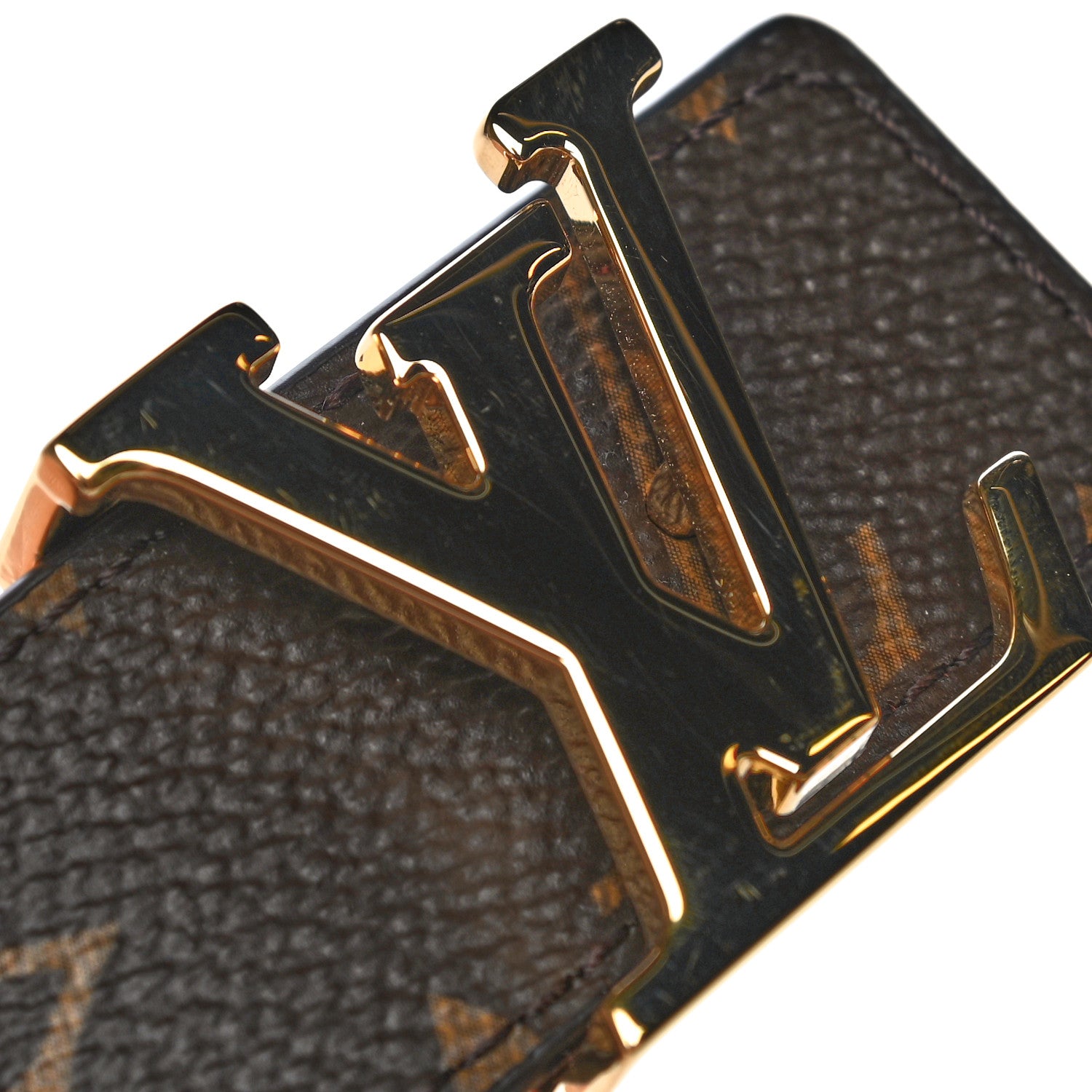 Louis Vuitton Calfskin Monogram 30mm LV Initiales Reversible Belt 75 30 Coquelicot 8 of 9