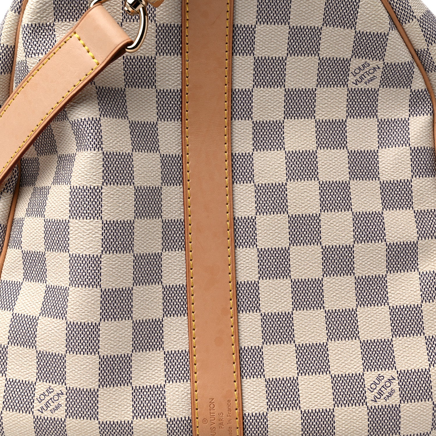 Louis Vuitton Damier Azur Keepall Bandouliere 55 13 of 20