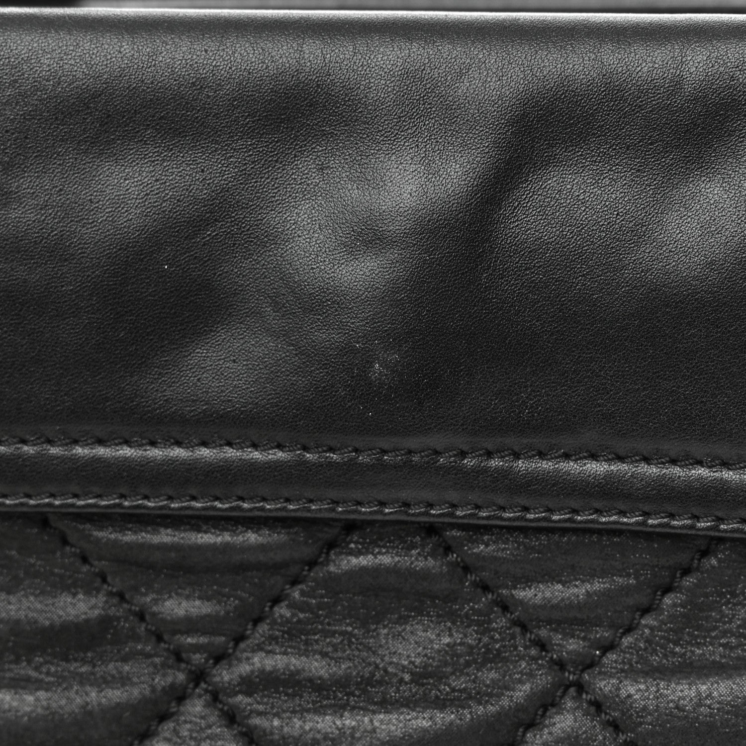 Chanel Iridescent Calfskin Quilted In The Mix Shopping Tote Black 21 of 23