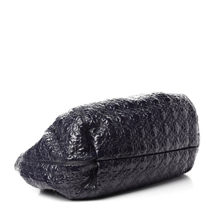 Chanel Vinyl Rock In Moscow Cabas Tote Navy 4 of 10