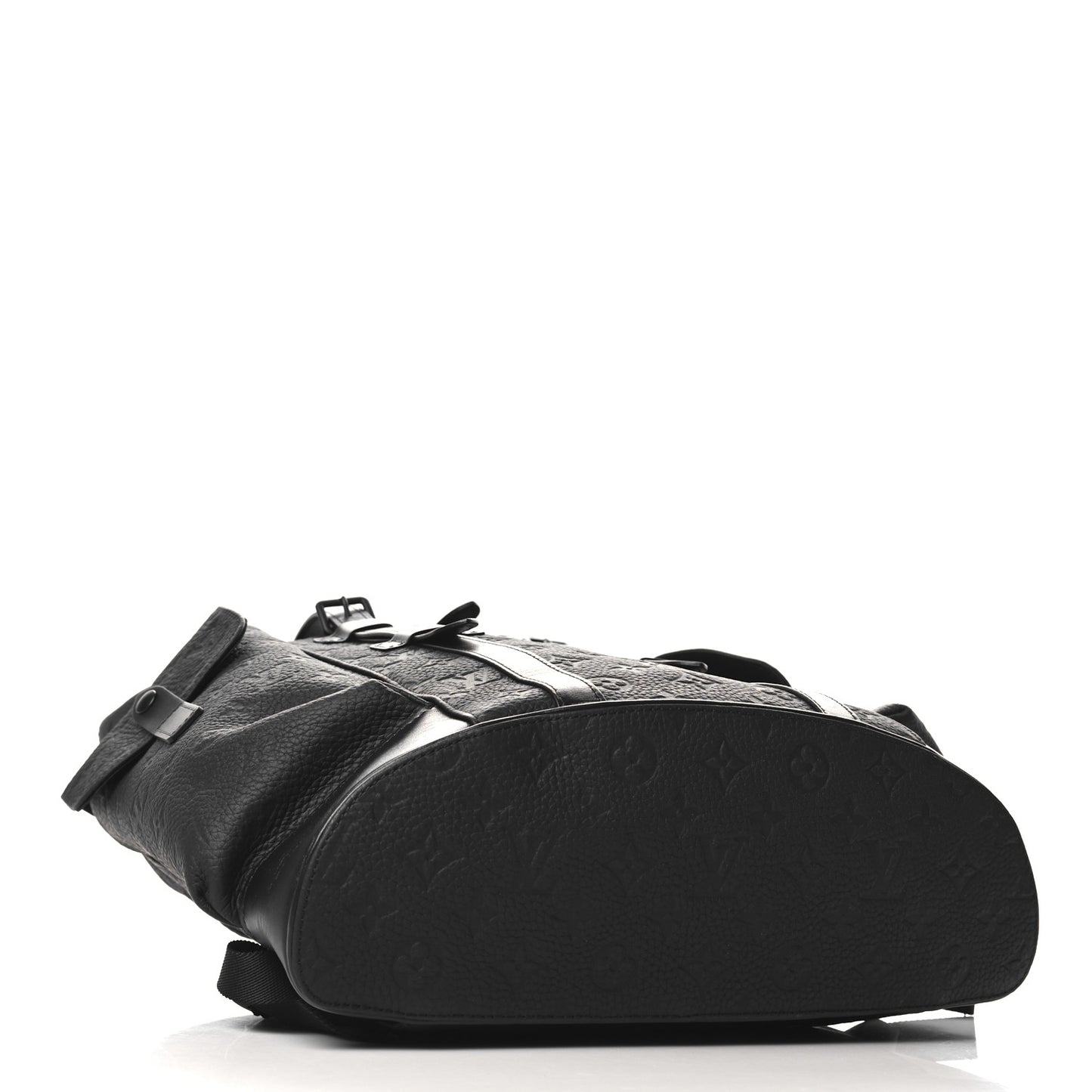 Taurillon Monogram Christopher MM Backpack Black