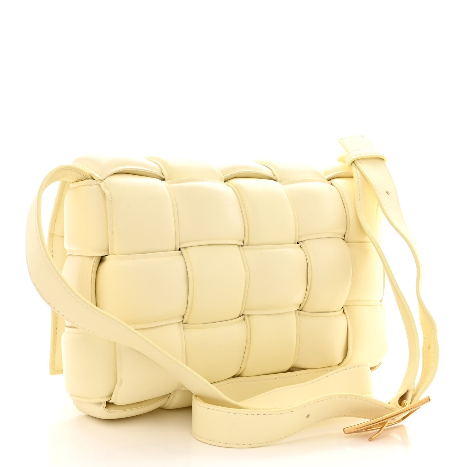 Bottega Veneta Nappa Maxi Intreccio Padded Cassette Crossbody Bag Zest 3 of 10