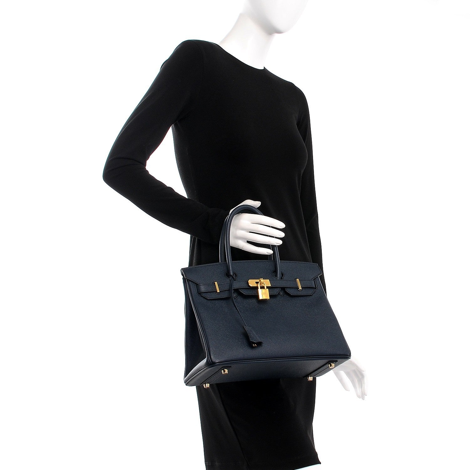 Hermes Epsom Birkin 30 Bleu Indigo 2 of 31