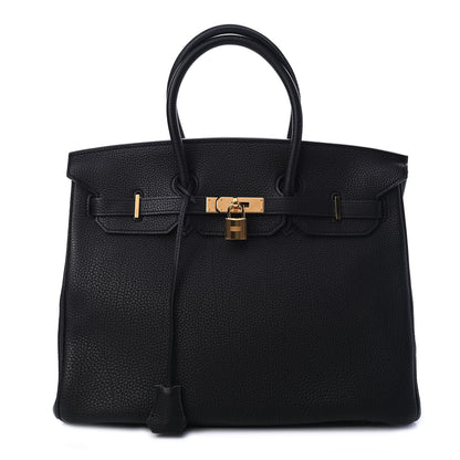 Hermes Togo Birkin 35 Black 1 of 9