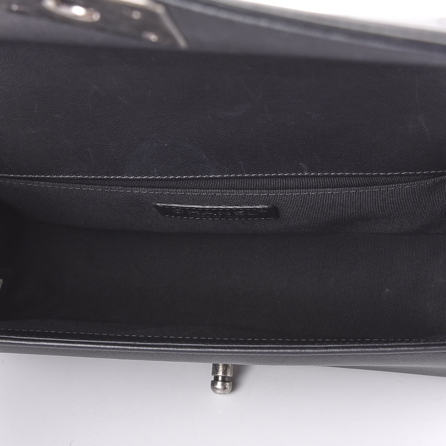 Chanel Calfskin Quilted Medium Boy Flap Black 5 of 11