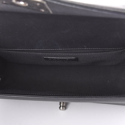 Chanel Calfskin Quilted Medium Boy Flap Black 5 of 11