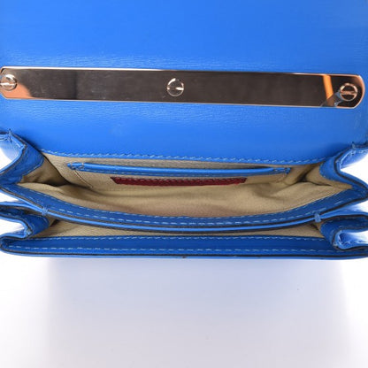Valentino Garavani Nappa Mini Va Va Voom Shoulder Bag Blue Fluo 5 of 9