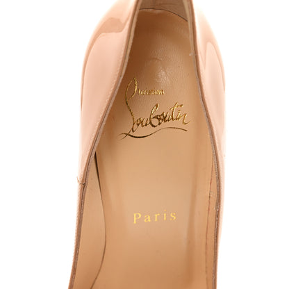 Christian Louboutin Patent So Kate 120 Pumps 37 Nude 7 of 7