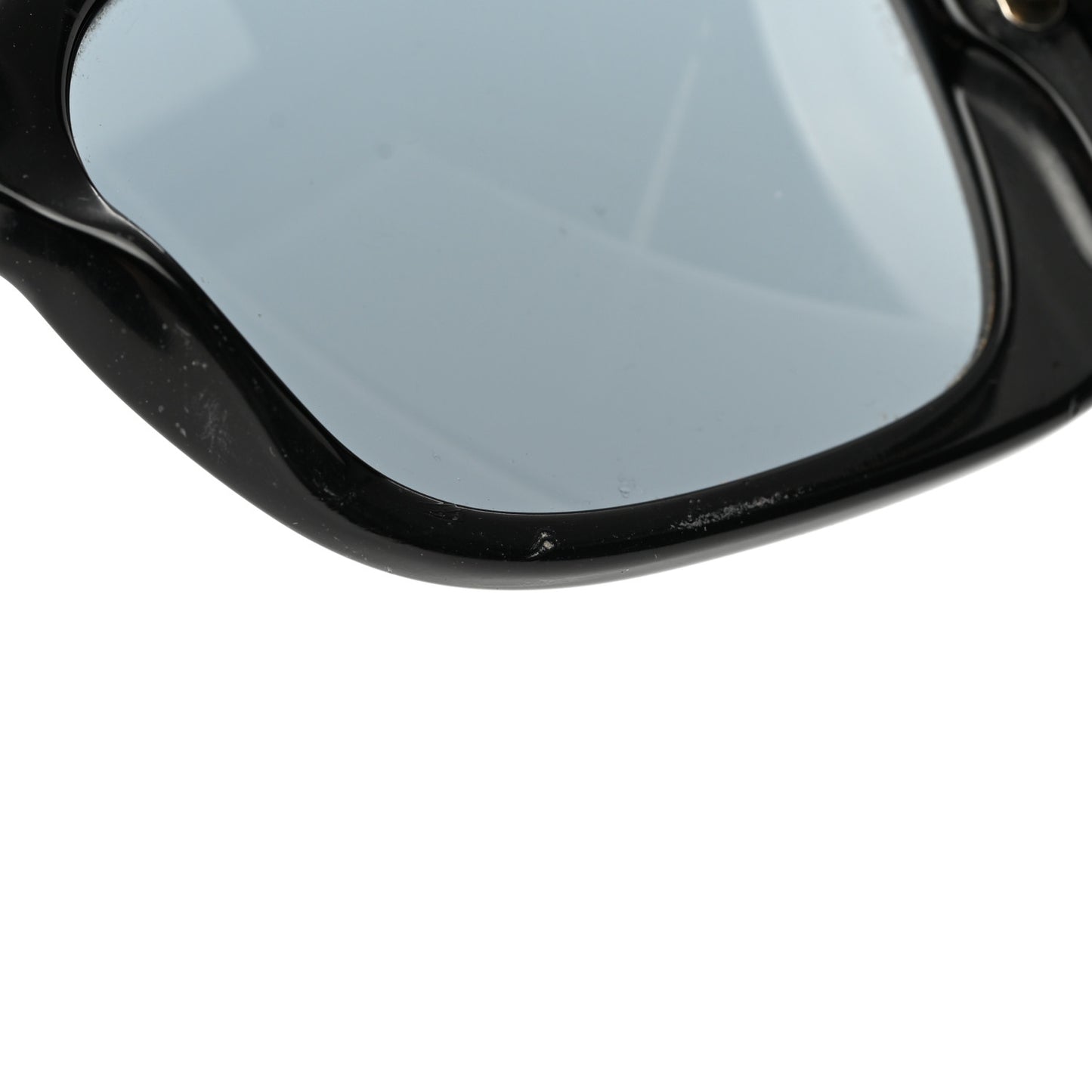 Acetate Quilted Sunglasses 5019 Black