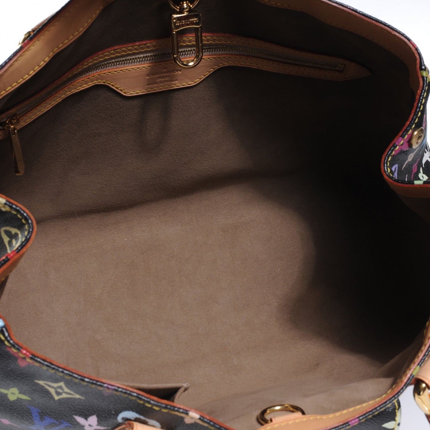 Louis Vuitton Monogram Multicolor Aurelia MM Black 5 of 7