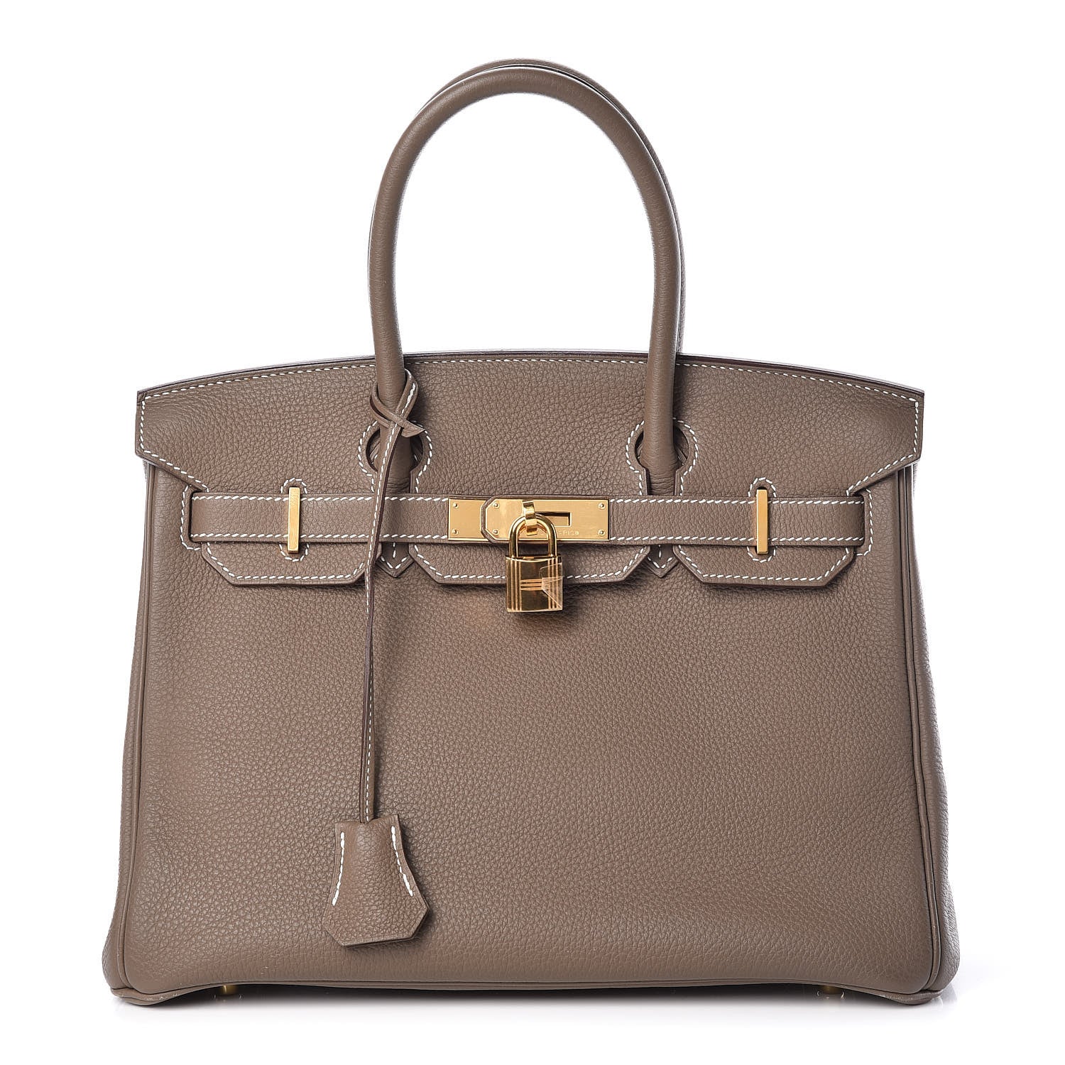 Hermes Togo Birkin 30 Etoupe 1 of 38