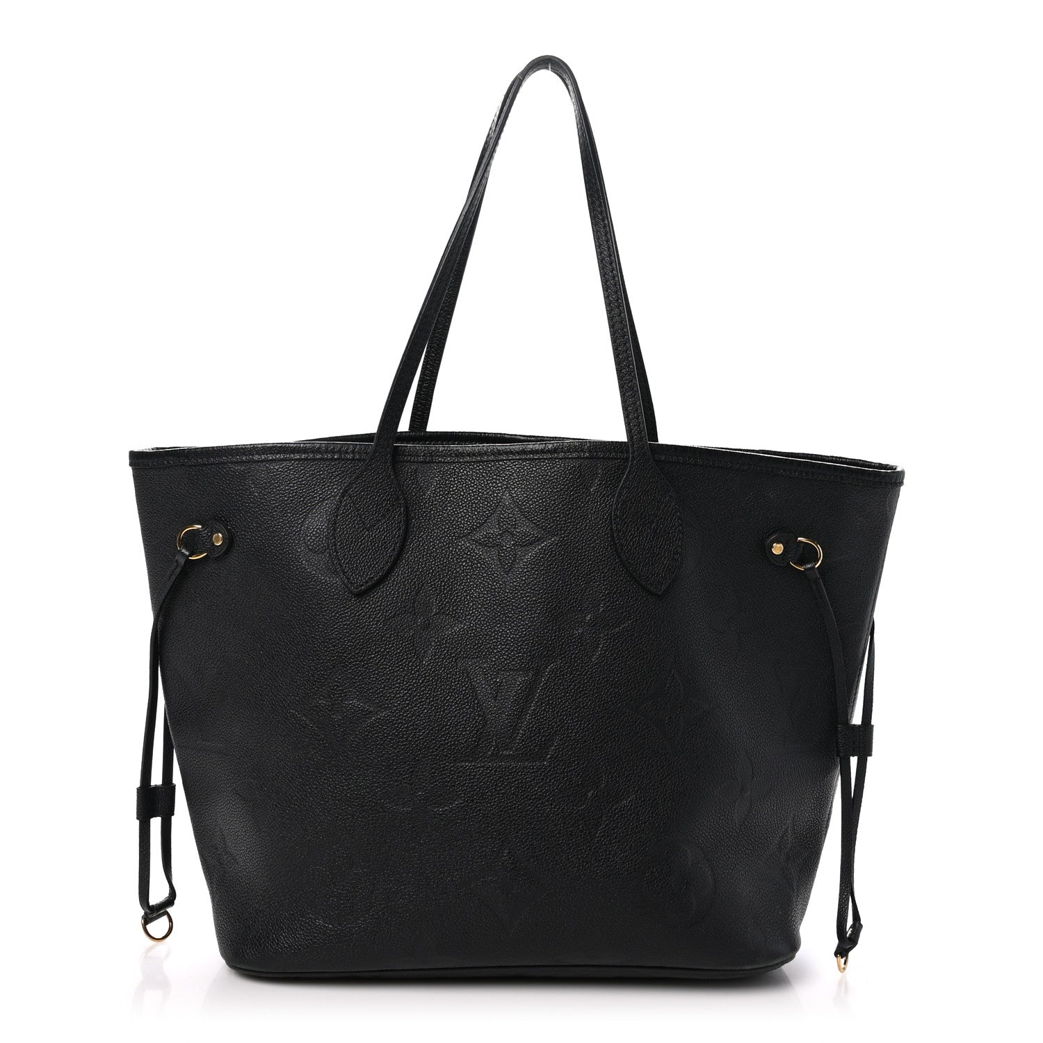 Louis Vuitton Empreinte Monogram Giant Neverfull MM Black 1 of 9