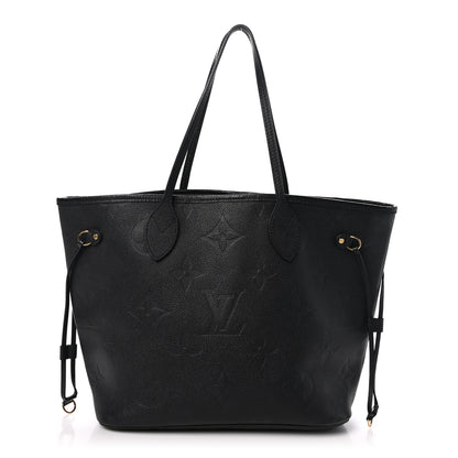 Louis Vuitton Empreinte Monogram Giant Neverfull MM Black 1 of 9