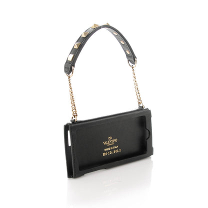 Valentino Garavani Calfskin Rockstud iPhone 5 Case Black 3 of 5