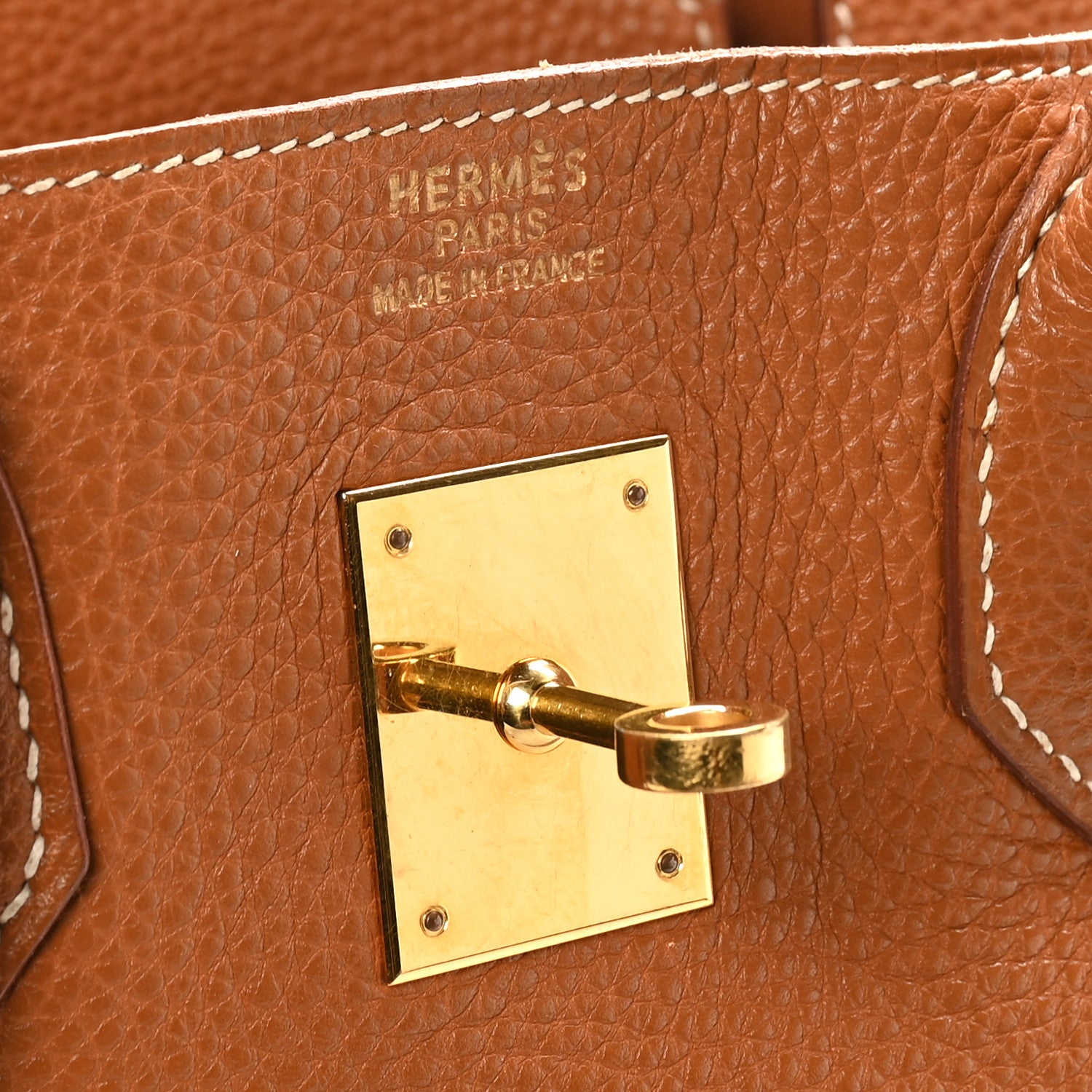 Hermes Togo Birkin 30 Gold 6 of 12