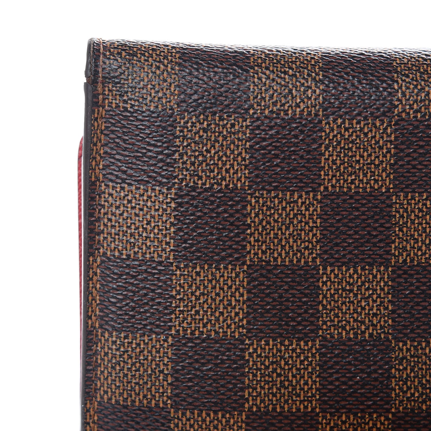 Louis Vuitton Damier Ebene Josephine Wallet Red 10 of 14