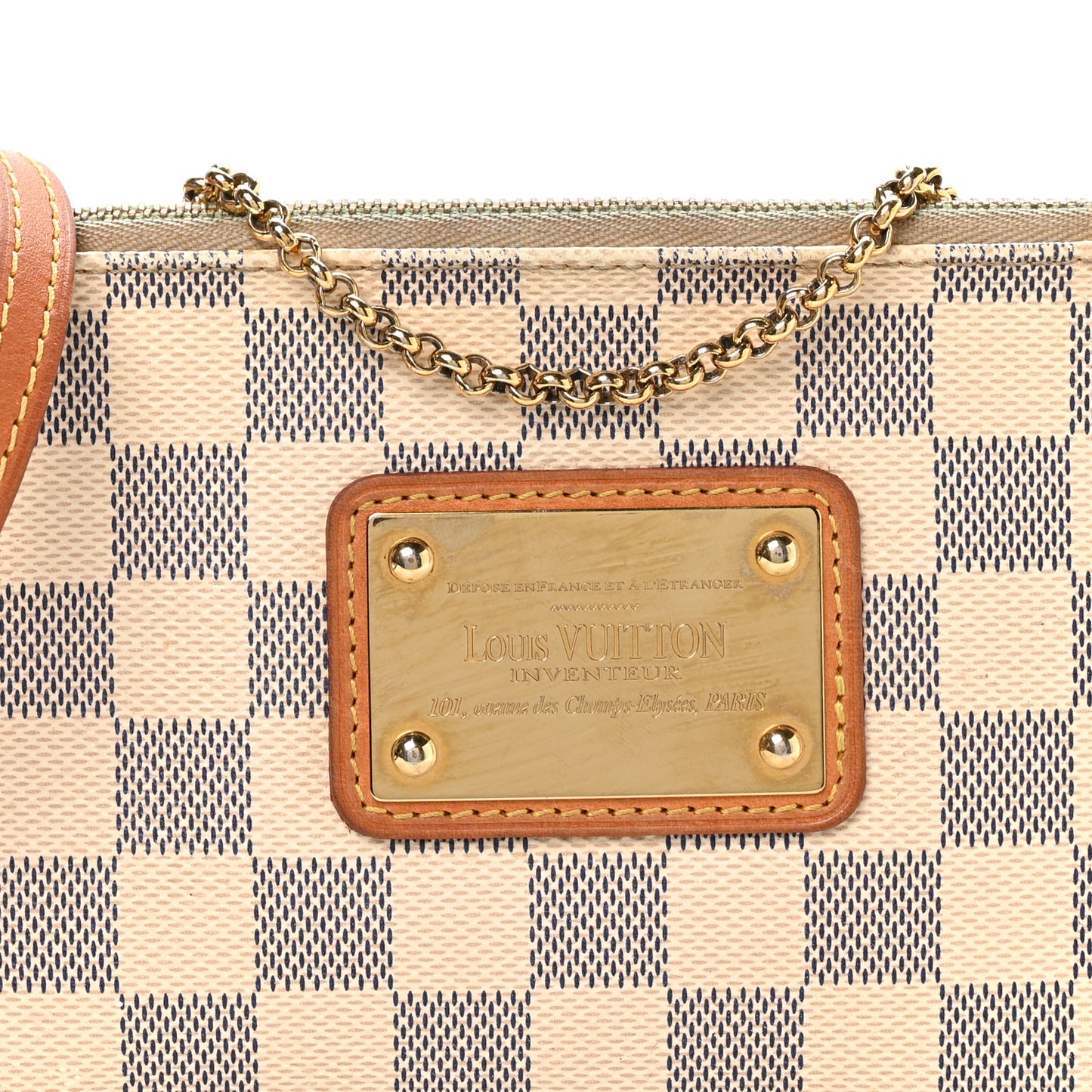 Damier Azur Eva Clutch