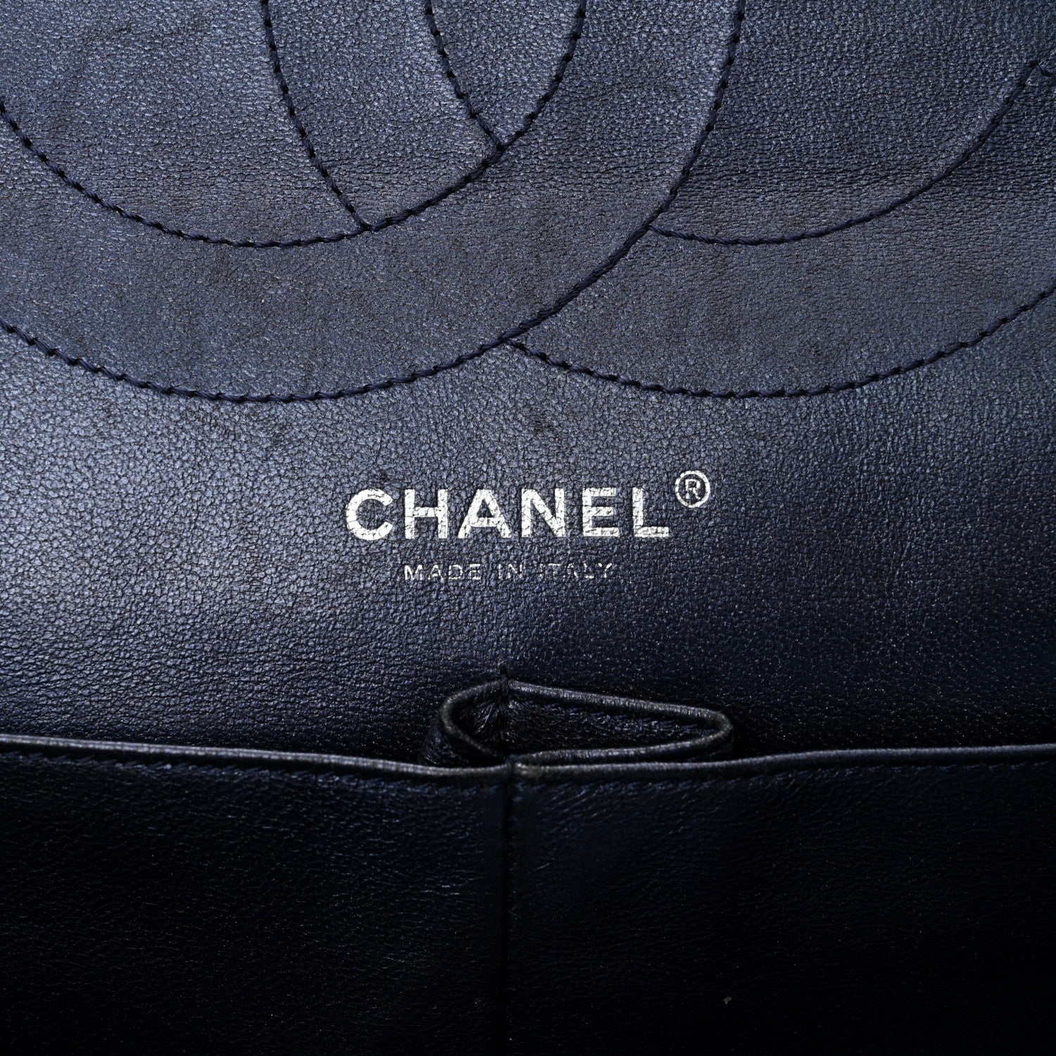Chanel Metallic Aged Calfskin Quilted 2.55 Reissue 228 Flap Blue 6 of 11