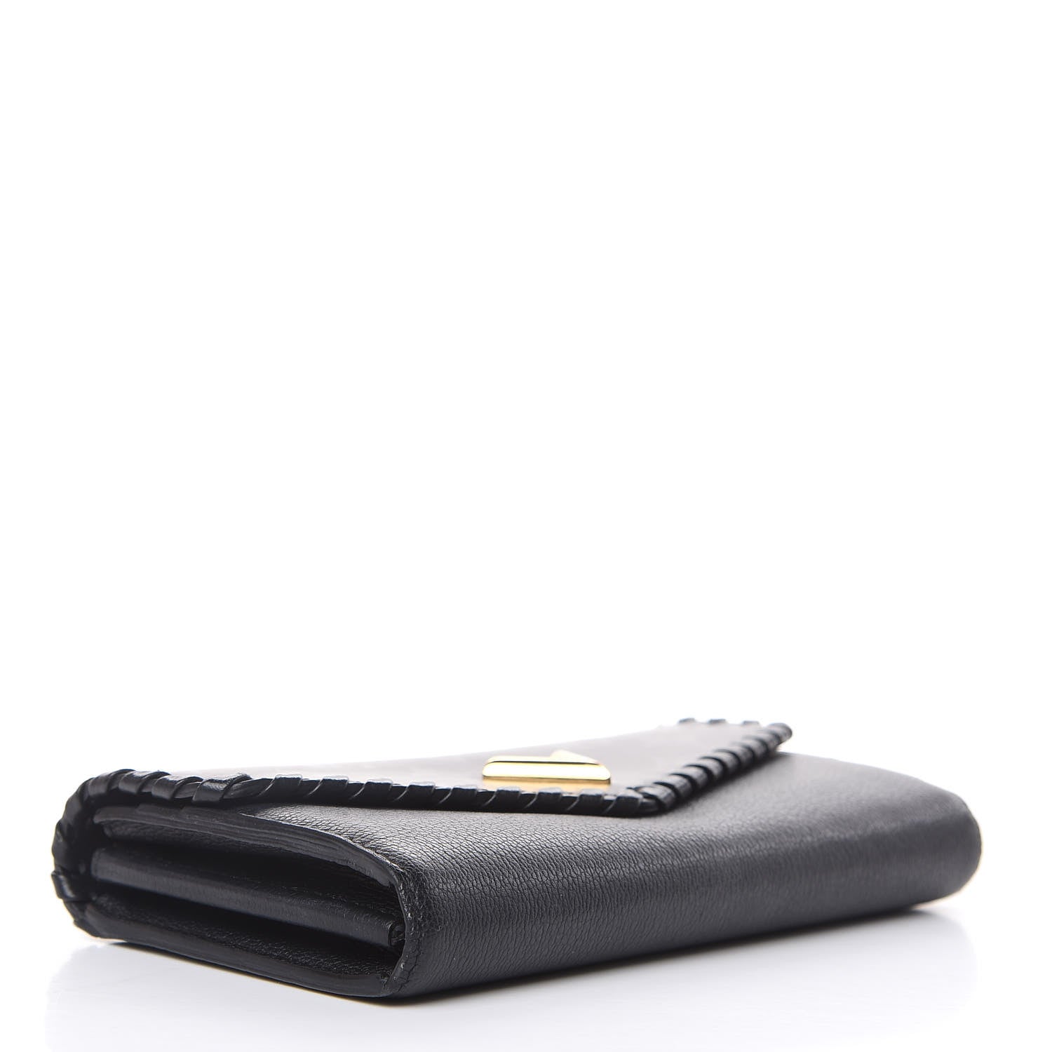 Louis Vuitton Monogram Cuir Plume Very Wallet Black 4 of 15